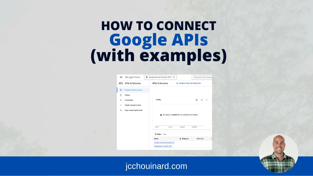 how to connect google apis with examples