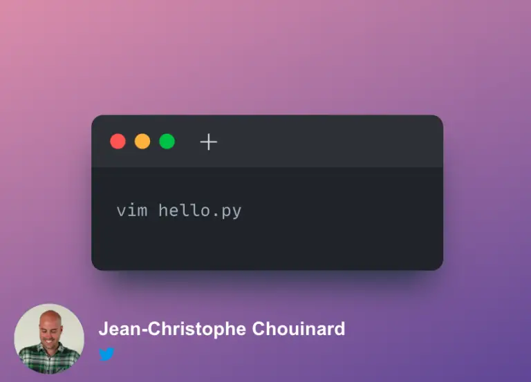 How to Create and Run a Python Script with Terminal Line Example) JC Chouinard
