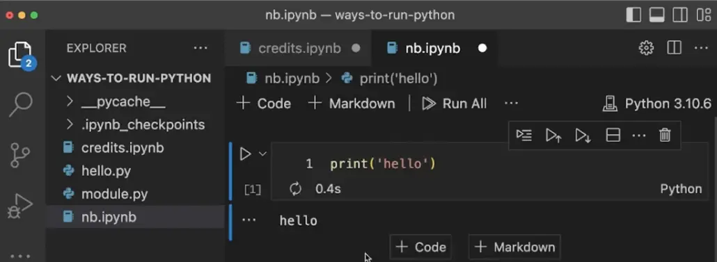 3 Ways how to Run Python Code (Terminal, Shell, IDEs and Notebooks ...
