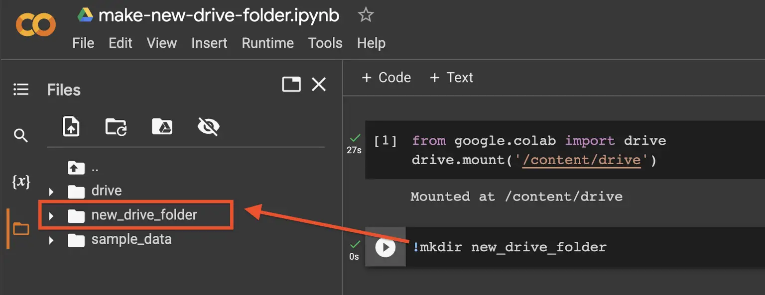 read file python google colab