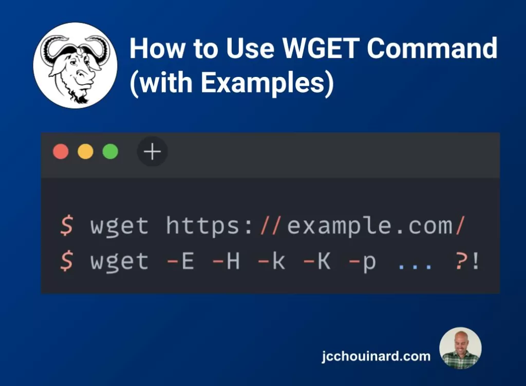 WGET command and flags tutorial