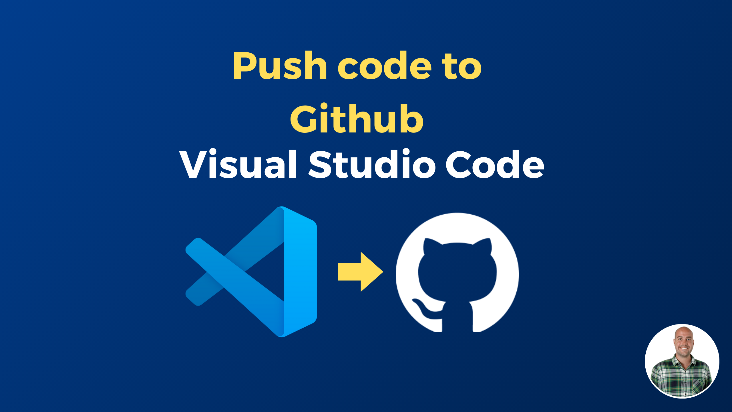 Commit and Push to github from vscode