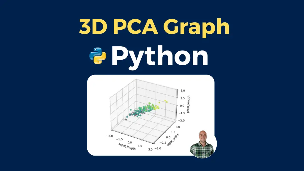 3D PCA Scatterplot Graph with Python