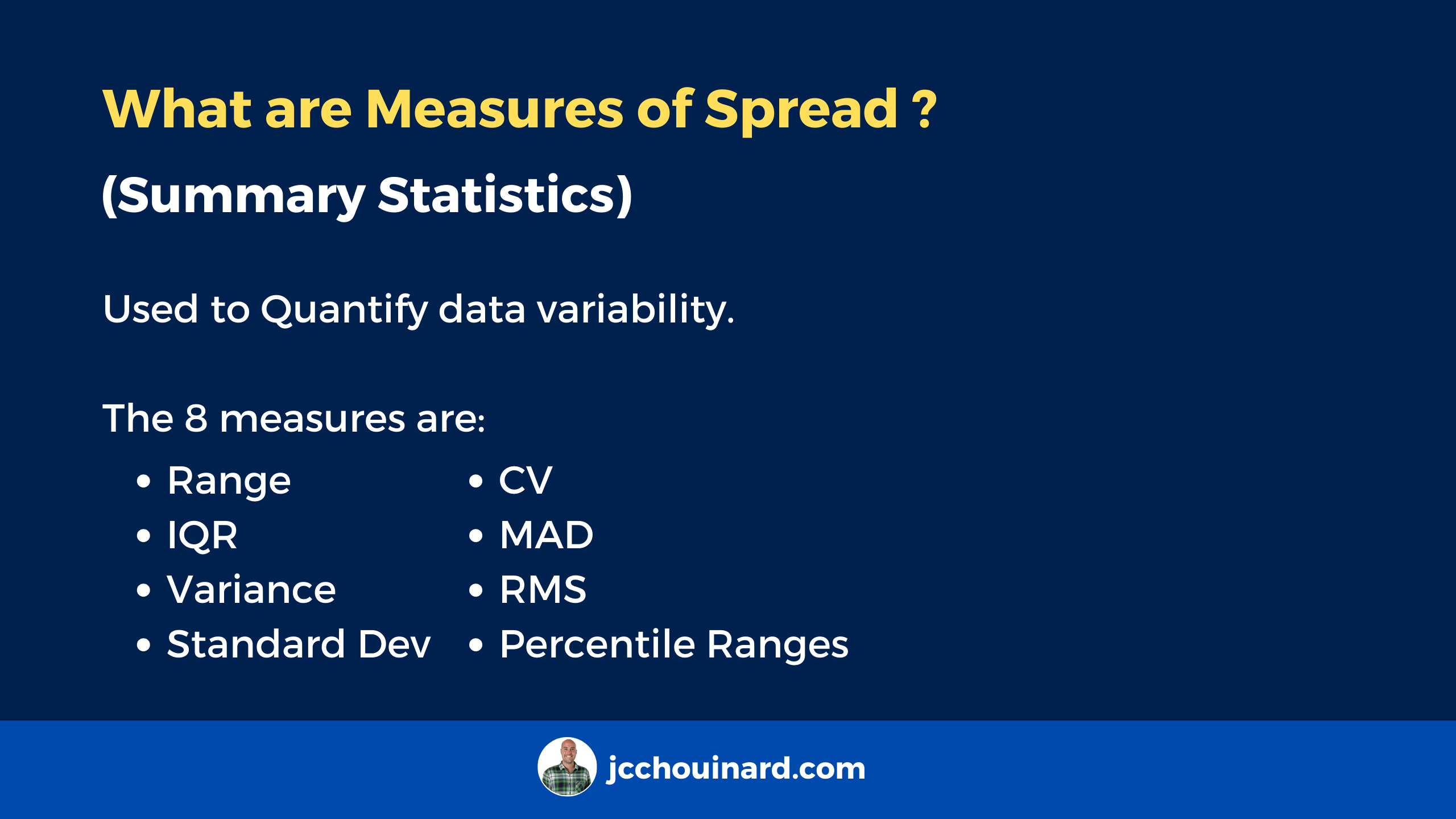 measures of spread