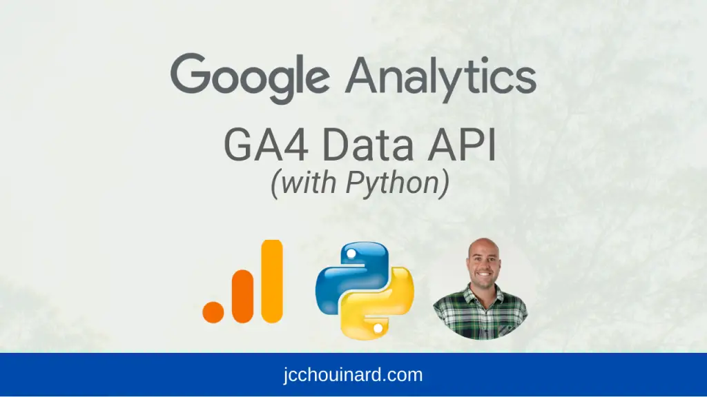 ga4 data api with python