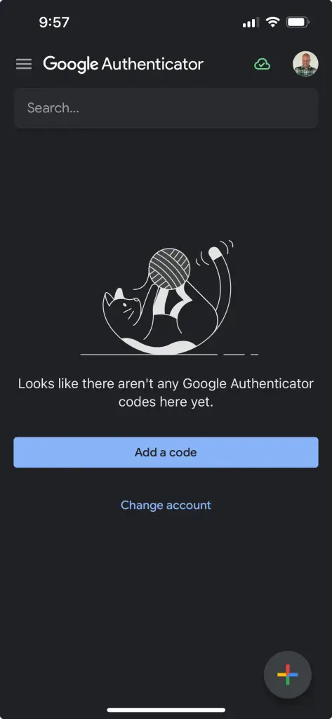 Google Authenticator 2FA add code