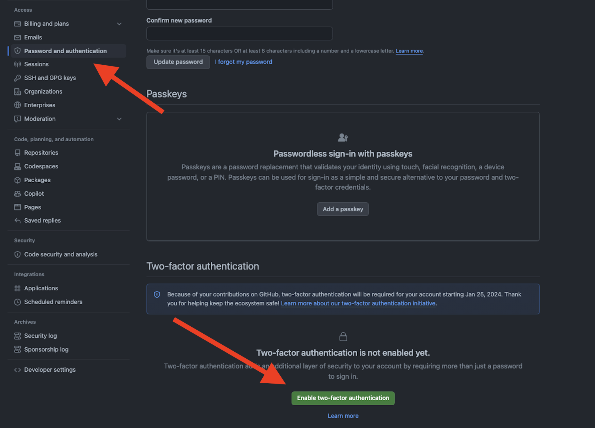 How to Enable 2FA on your Github Account (Two-Factor Authentication ...
