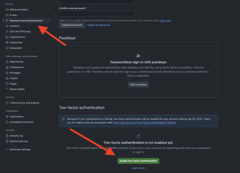 How to Enable 2FA on your Github Account (Two-Factor Authentication ...