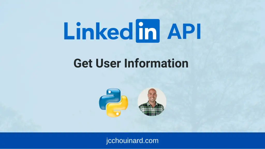 get user information from linkedin api